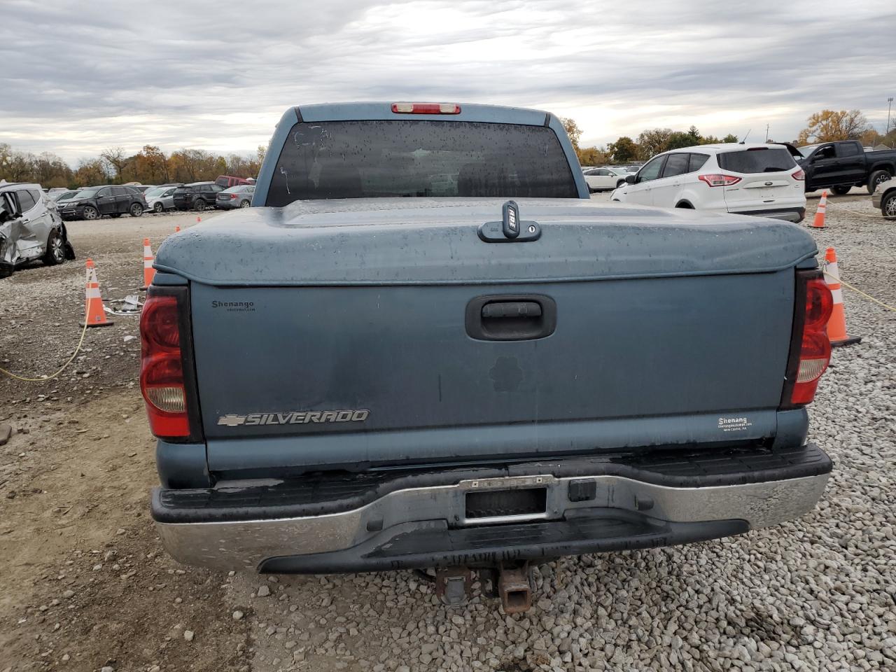 2007 Chevrolet Silverado C1500 Classic Crew Cab VIN: 2GCEC13ZX71176436 Lot: 77183414