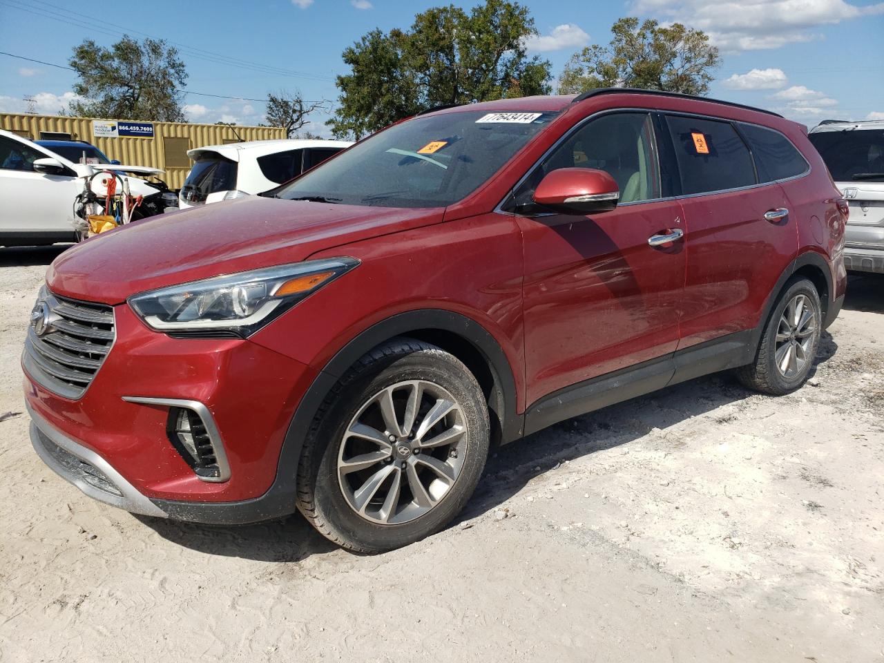 VIN KM8SNDHF4HU217707 2017 HYUNDAI SANTA FE no.1