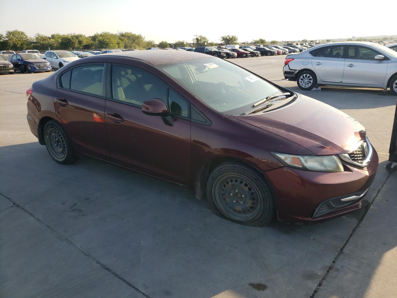 2HGFB2F5XDH575552 2013 Honda Civic Lx