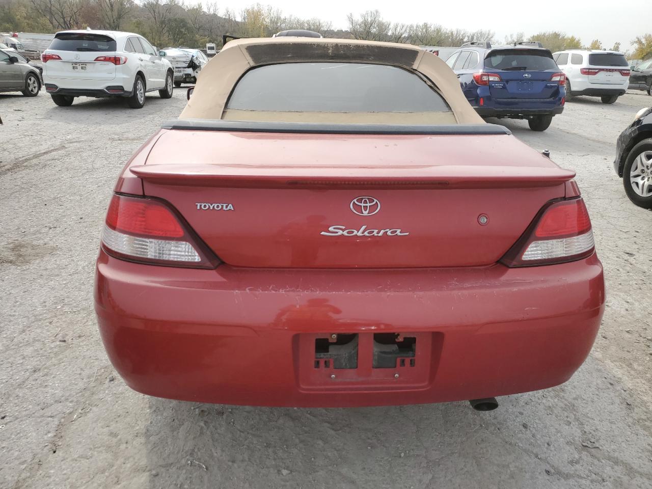 2001 Toyota Camry Solara Se VIN: 2T1FF28P11C526103 Lot: 77952464