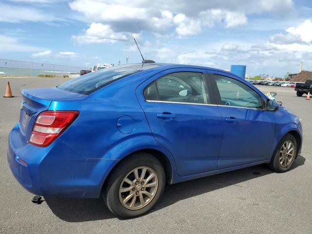  CHEVROLET SONIC 2017 Синий