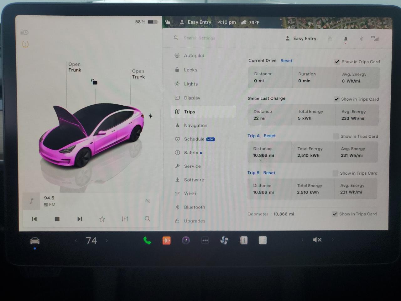 5YJ3E1EAXPF579273 2023 Tesla Model 3