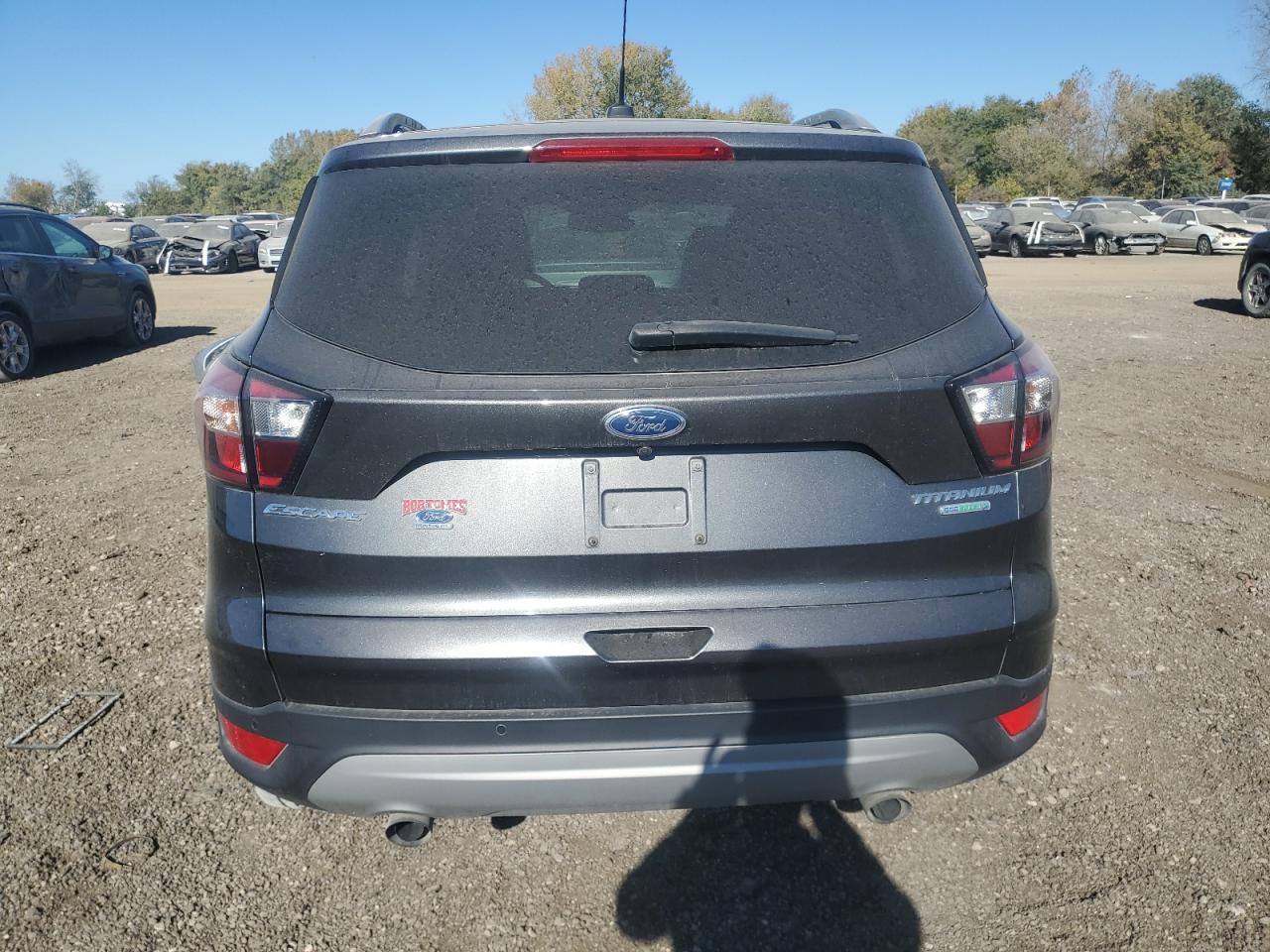 2017 Ford Escape Titanium VIN: 1FMCU0J9XHUE25966 Lot: 76605144