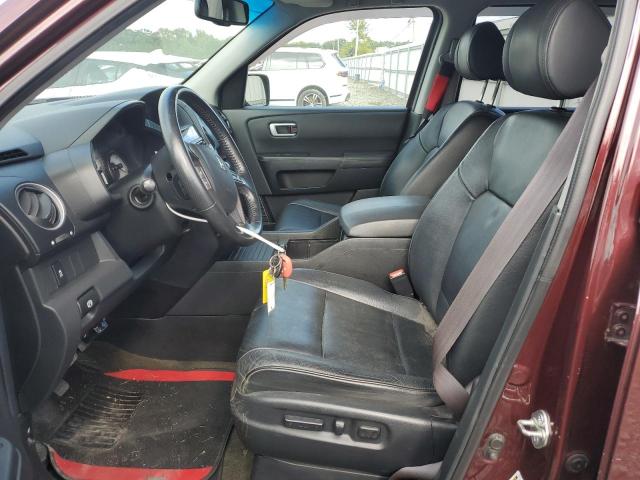 Parquets HONDA PILOT 2014 Burgundy