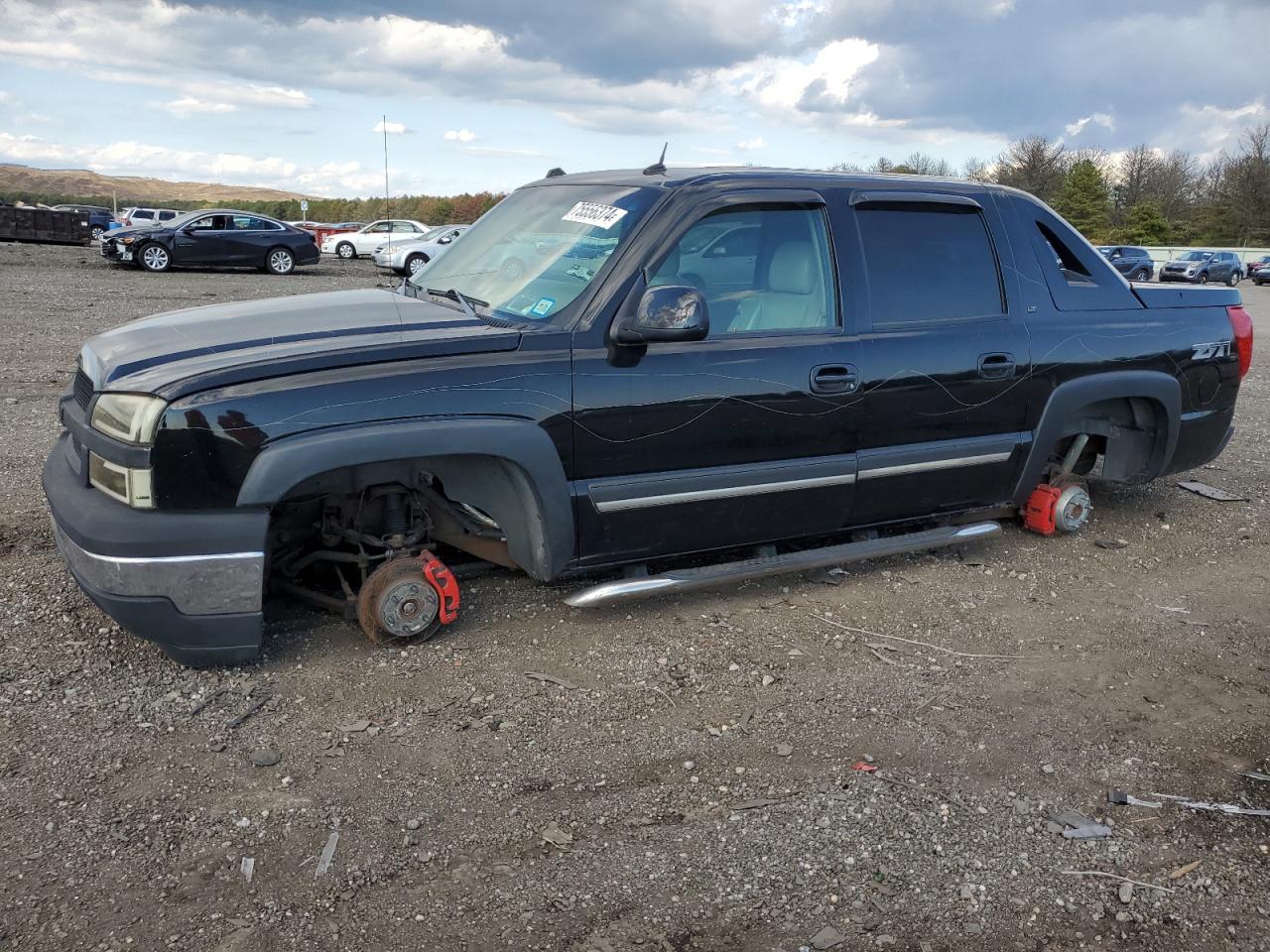 2005 Chevrolet Avalanche K1500 VIN: 3GNEK12Z35G245757 Lot: 75556374