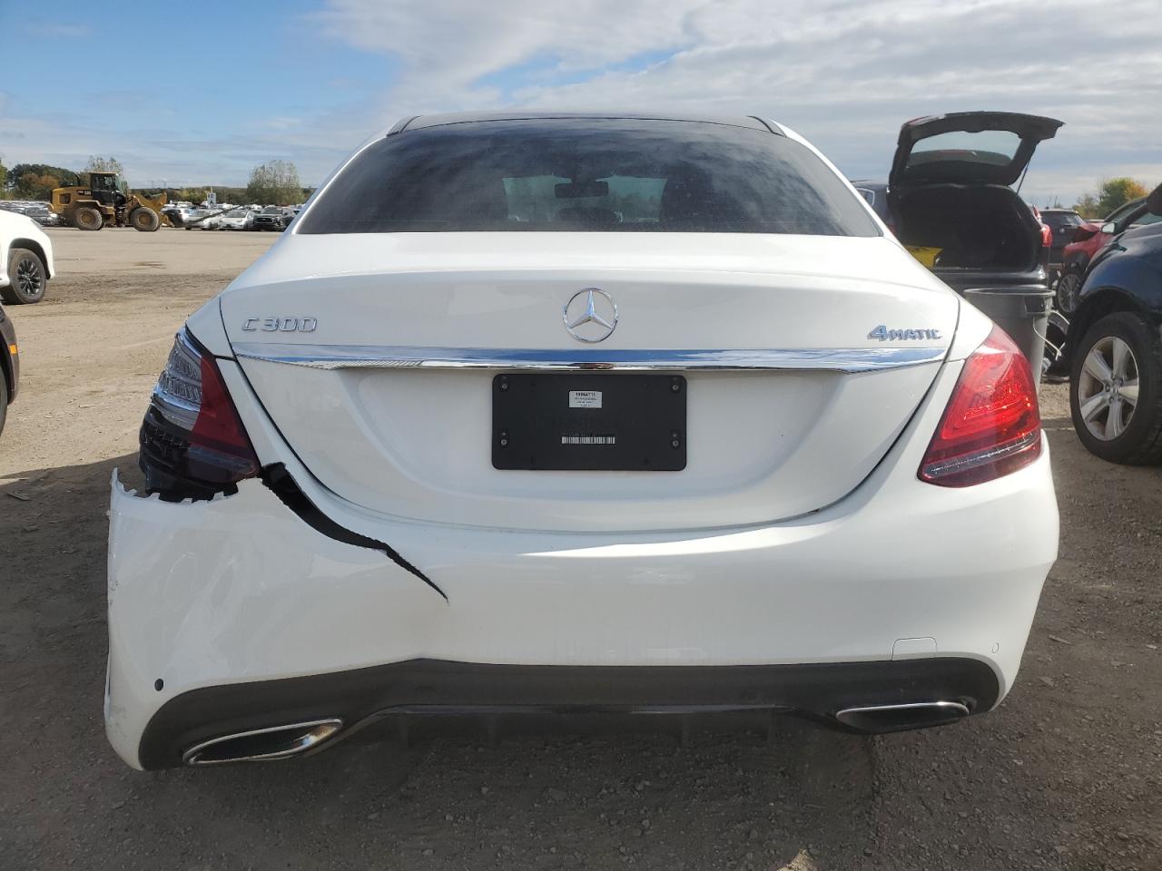 2019 Mercedes-Benz C 300 4Matic VIN: 55SWF8EB7KU320131 Lot: 74258914