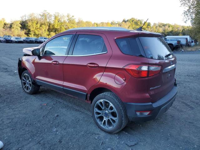  FORD ECOSPORT 2019 Czerwony