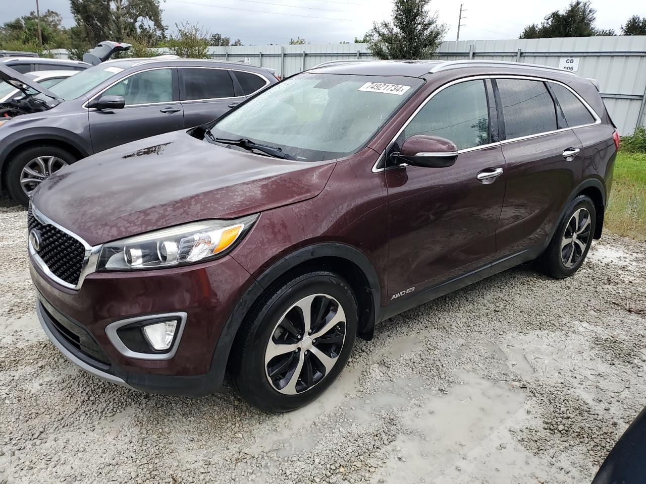 5XYPHDA58GG124451 2016 KIA SORENTO - Image 1