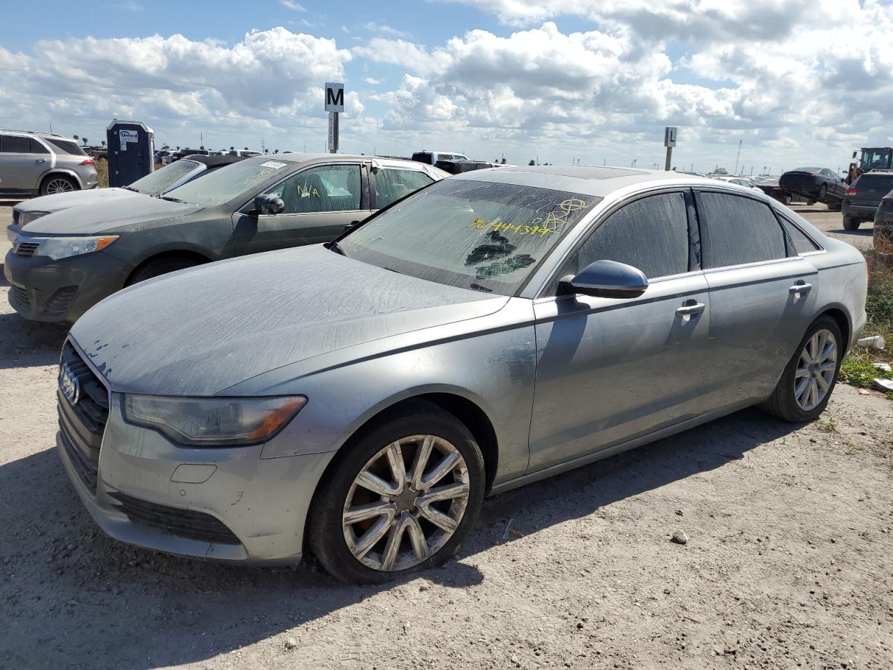 VIN WAUGFAFC3FN028484 2015 AUDI A6 no.1