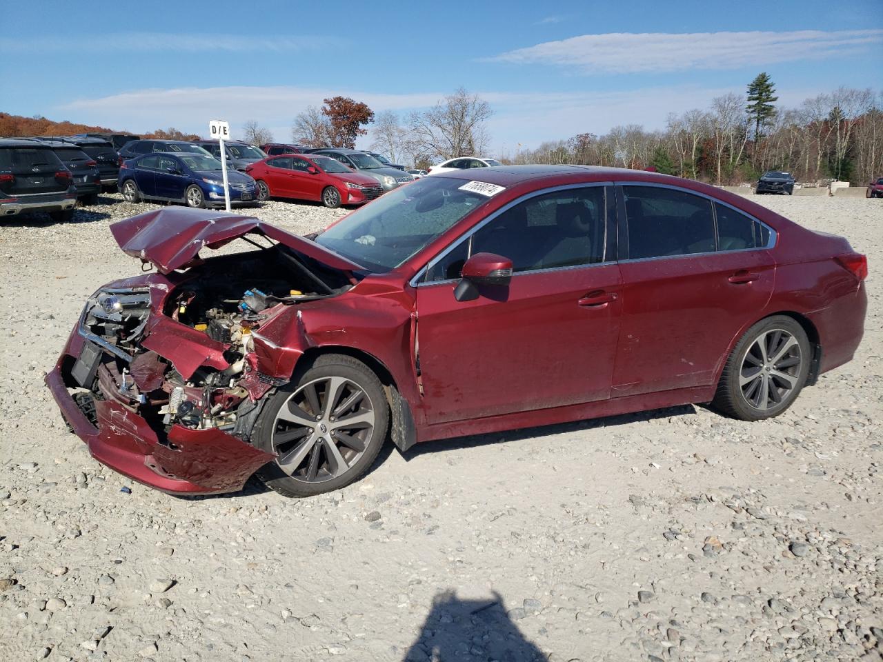 VIN 4S3BNAN65G3005037 2016 SUBARU LEGACY no.1