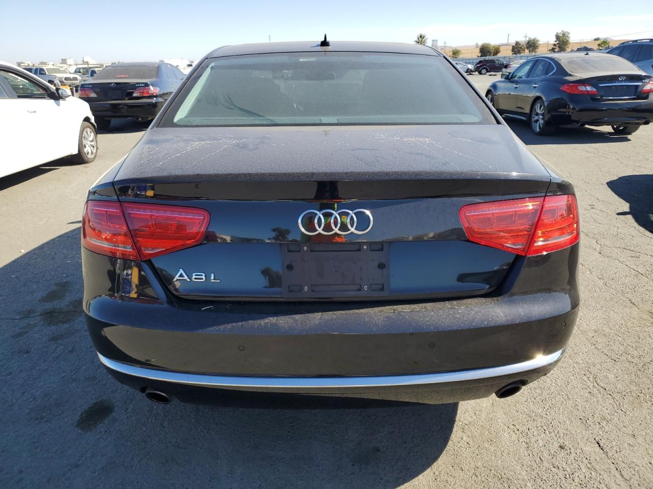 2014 Audi A8 L Quattro VIN: WAURGAFD8EN008082 Lot: 76841114