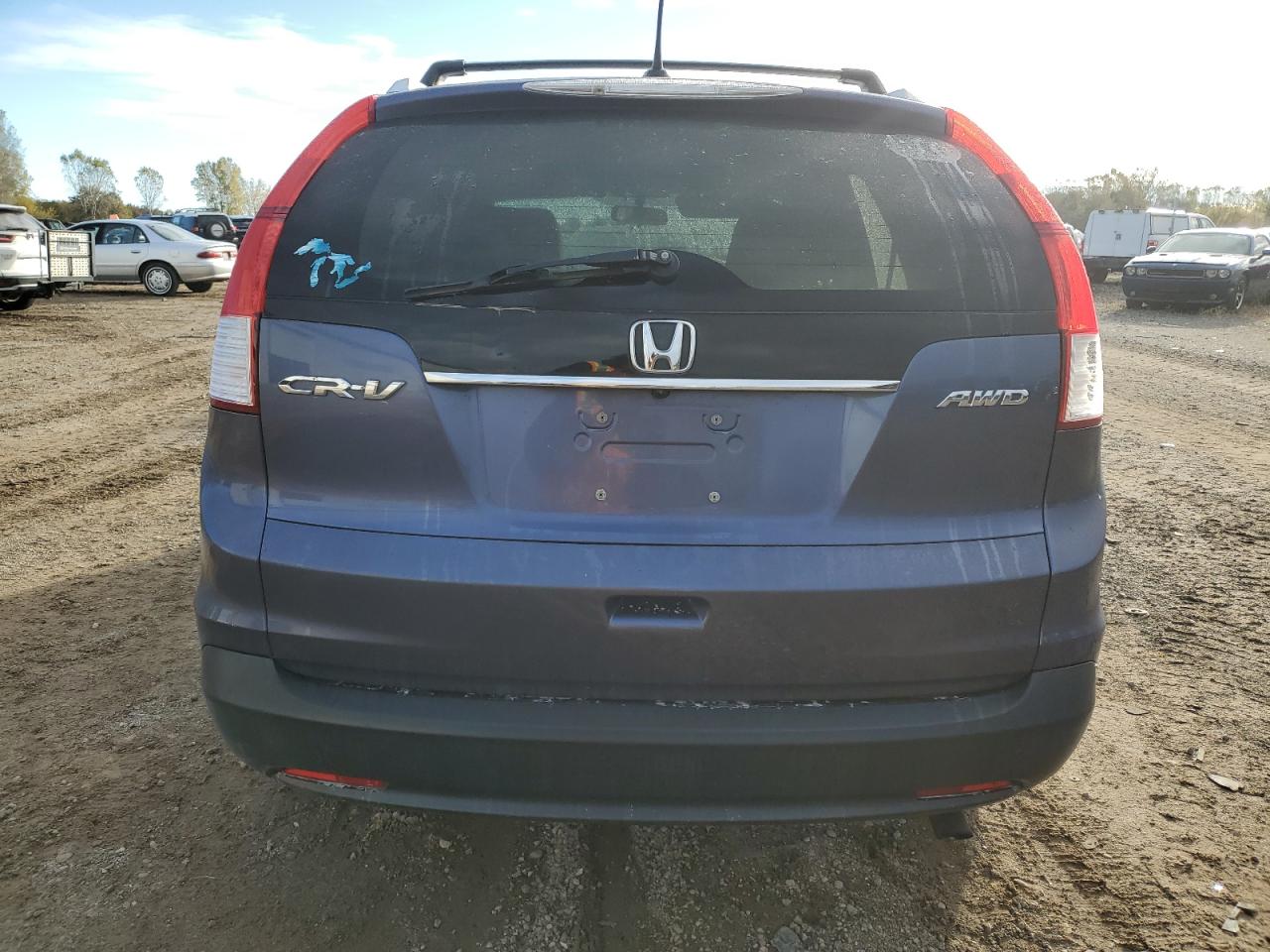 2013 Honda Cr-V Exl VIN: 2HKRM4H7XDH608167 Lot: 75278324