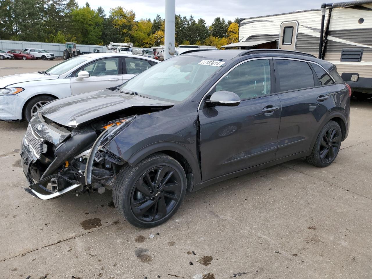 2018 Kia Niro Ex VIN: KNDCC3LC0J5133809 Lot: 77183814