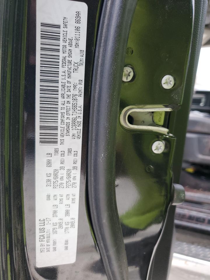 2017 Ram 1500 Slt VIN: 1C6RR6LT1HS651876 Lot: 76739984