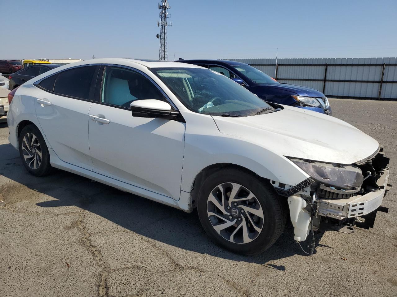 19XFC2F70JE207630 2018 Honda Civic Ex