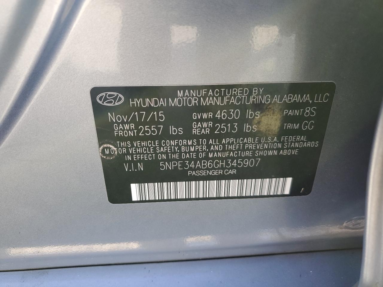 2016 Hyundai Sonata - Image 14