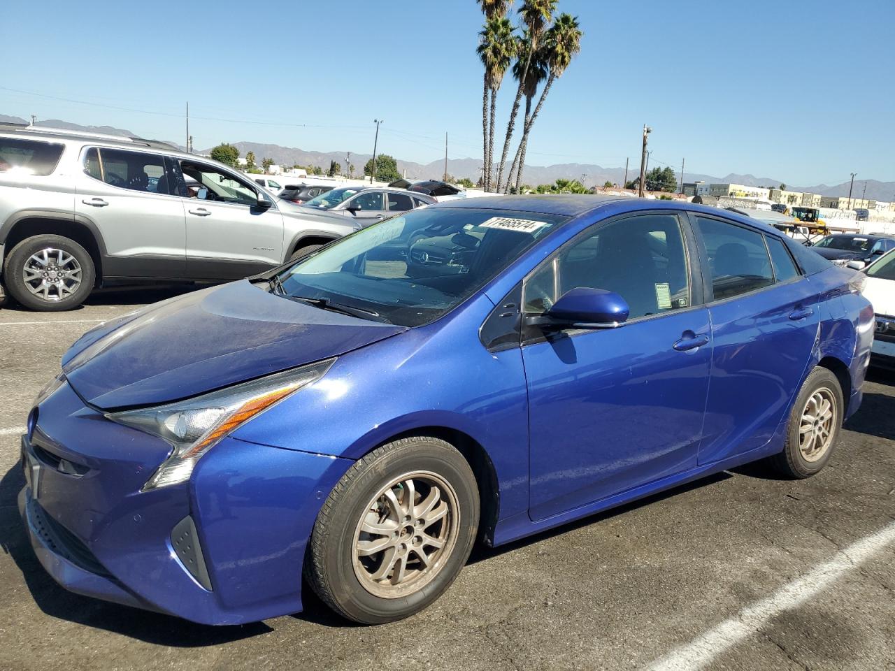 2017 Toyota Prius VIN: JTDKARFUXH3054372 Lot: 77465574