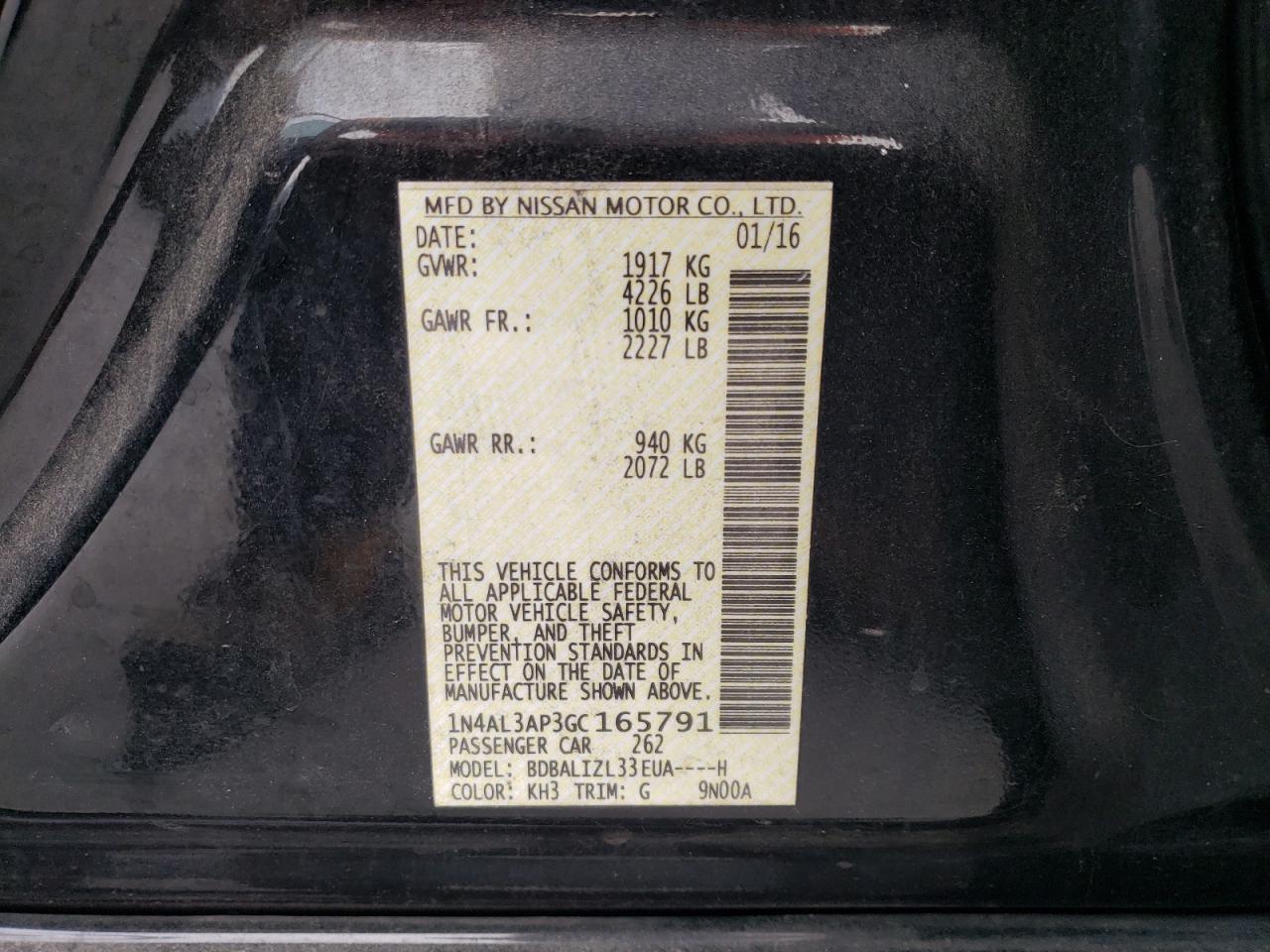 2016 Nissan Altima - Image 13