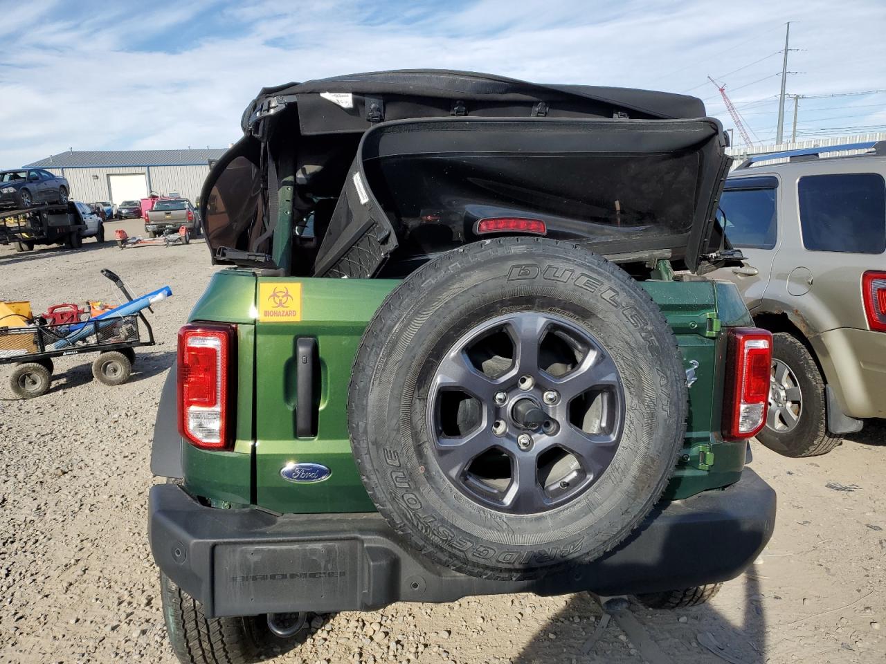 2023 Ford Bronco Base VIN: 1FMEE5BP1PLA89080 Lot: 77663394