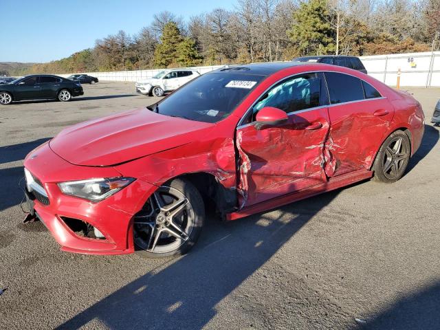  MERCEDES-BENZ CLA-CLASS 2020 Czerwony