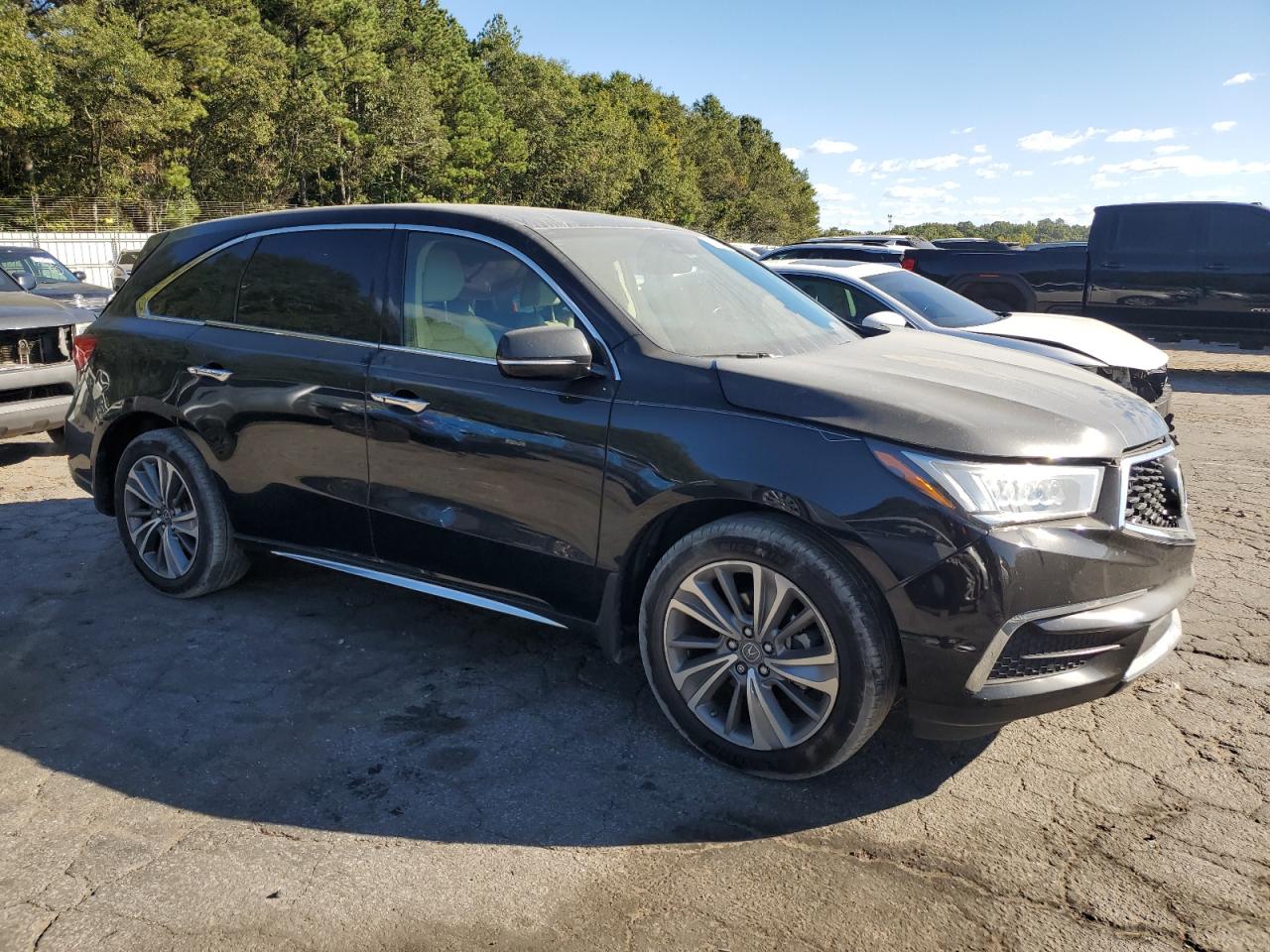 2017 Acura Mdx Technology VIN: 5FRYD4H58HB030390 Lot: 76155954