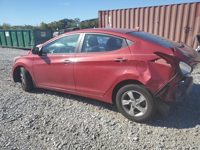  HYUNDAI ELANTRA 2014 Czerwony