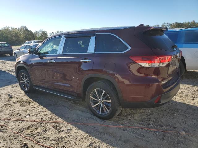  TOYOTA HIGHLANDER 2018 Burgundy