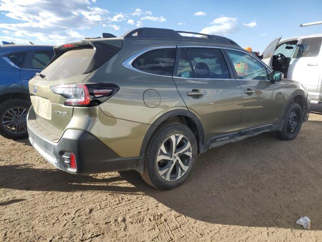  SUBARU OUTBACK 2021 Зелений