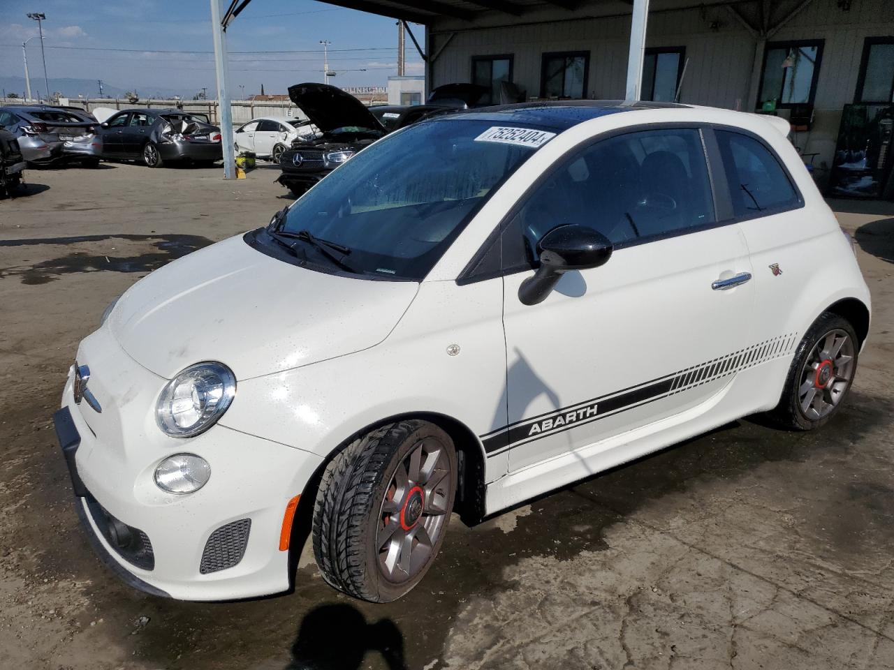 2012 Fiat 500 Abarth VIN: 3C3CFFFHXCT379709 Lot: 83915004