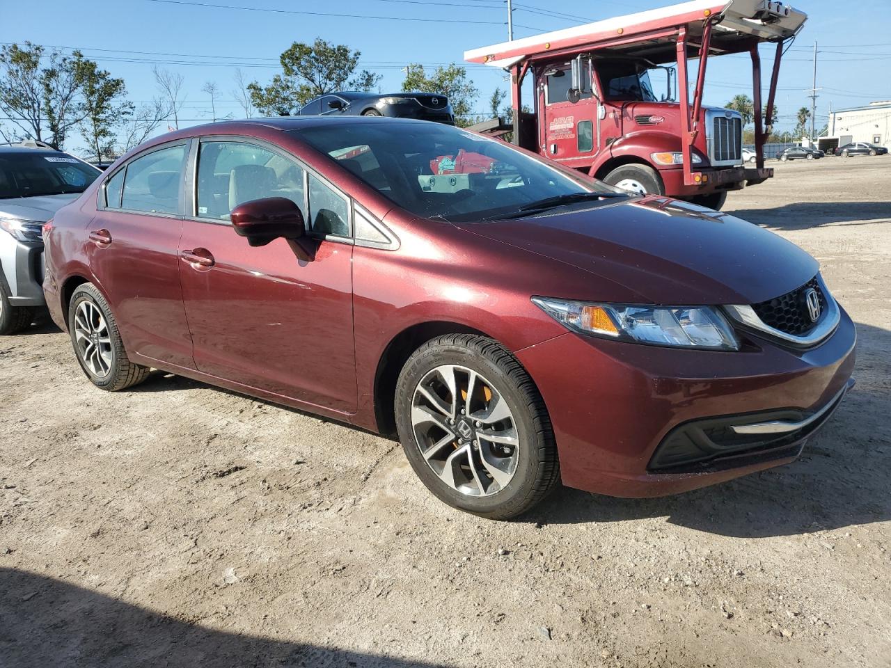 2014 Honda Civic Ex VIN: 19XFB2F80EE062364 Lot: 75190864