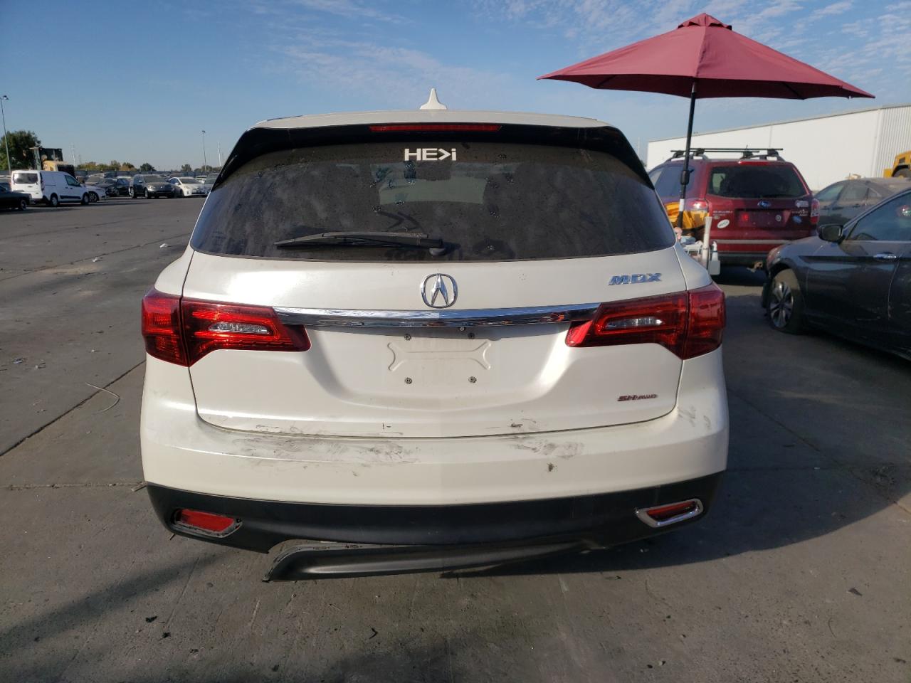 2014 Acura Mdx Technology VIN: 5FRYD4H4XEB008636 Lot: 77820234