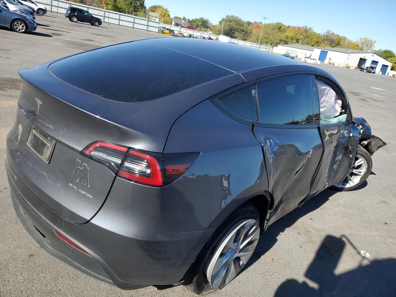 VIN 7SAYGAEE7PF929304 2023 TESLA MODEL Y no.3