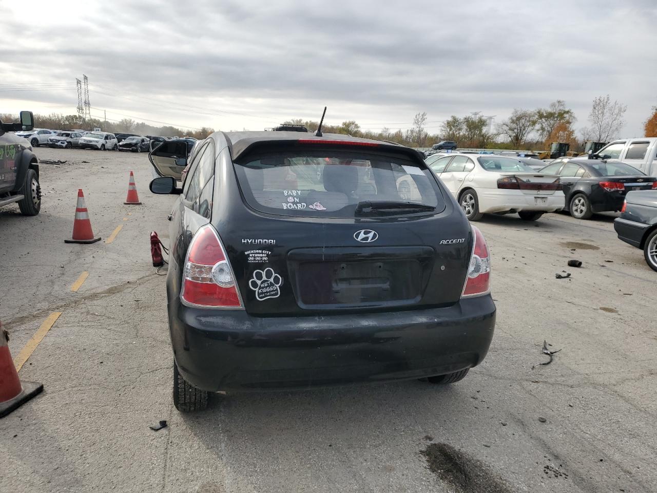 2010 Hyundai Accent Blue VIN: KMHCM3AC6AU149630 Lot: 77742434