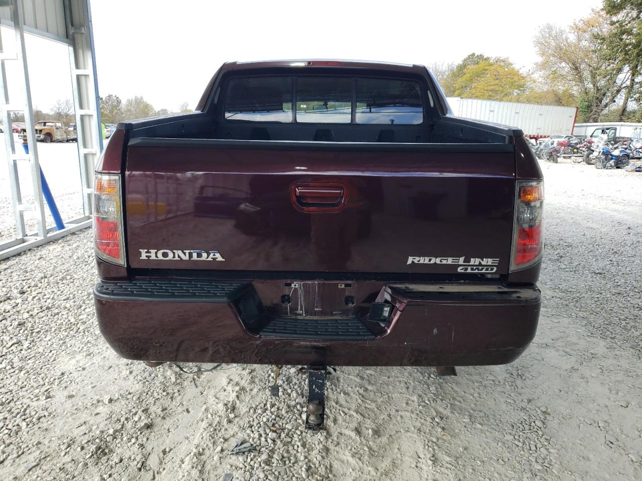 2007 Honda Ridgeline Rts VIN: 2HJYK16487H536550 Lot: 78397864