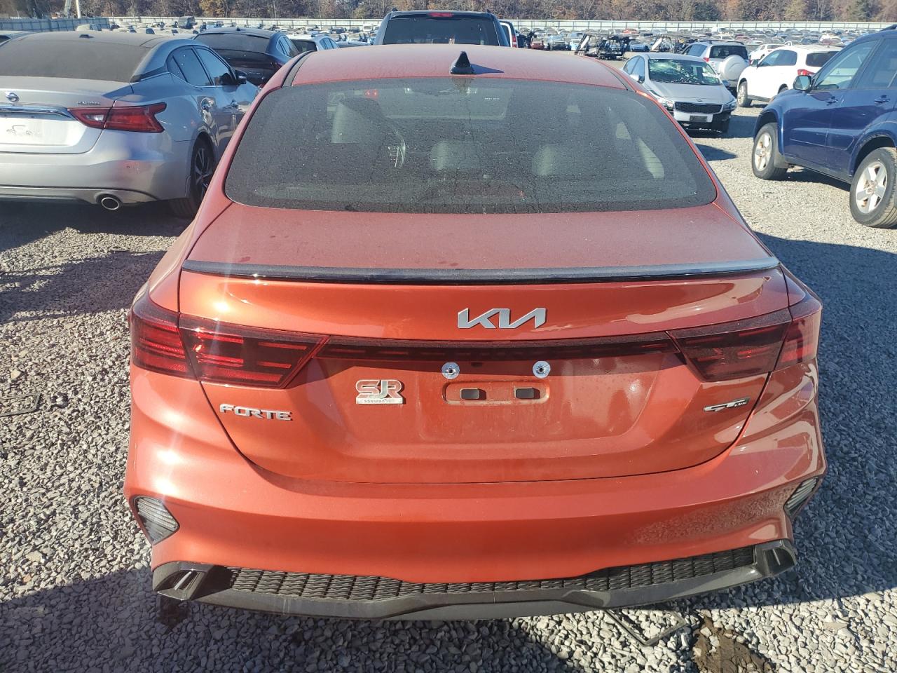 2022 Kia Forte Gt Line VIN: 3KPF54AD6NE431168 Lot: 78015484