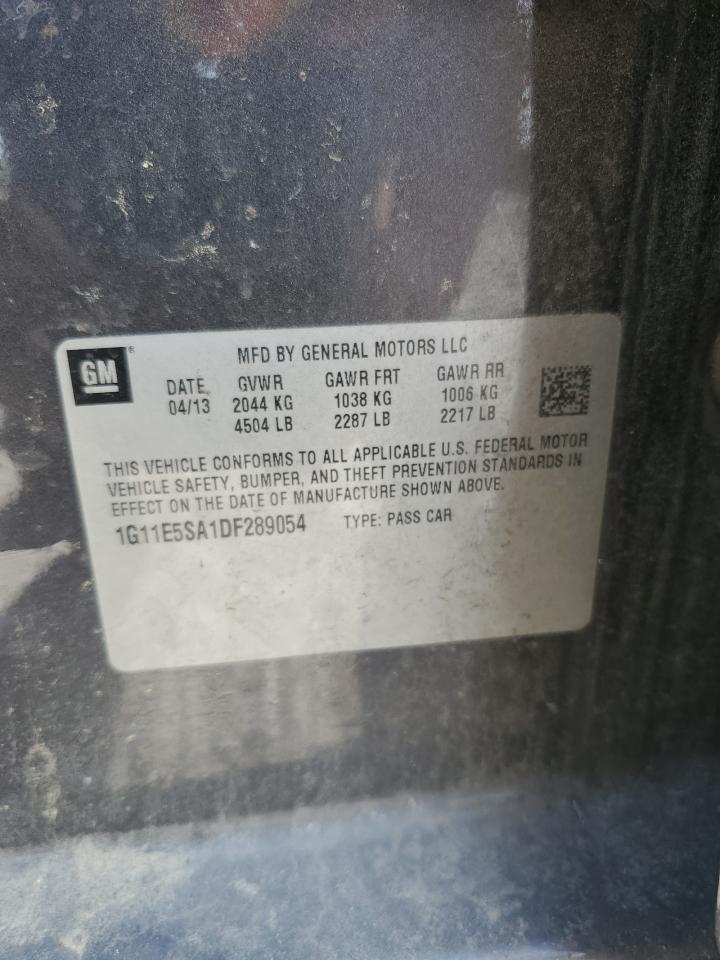 2013 Chevrolet Malibu 2Lt VIN: 1G11E5SA1DF289054 Lot: 76055354