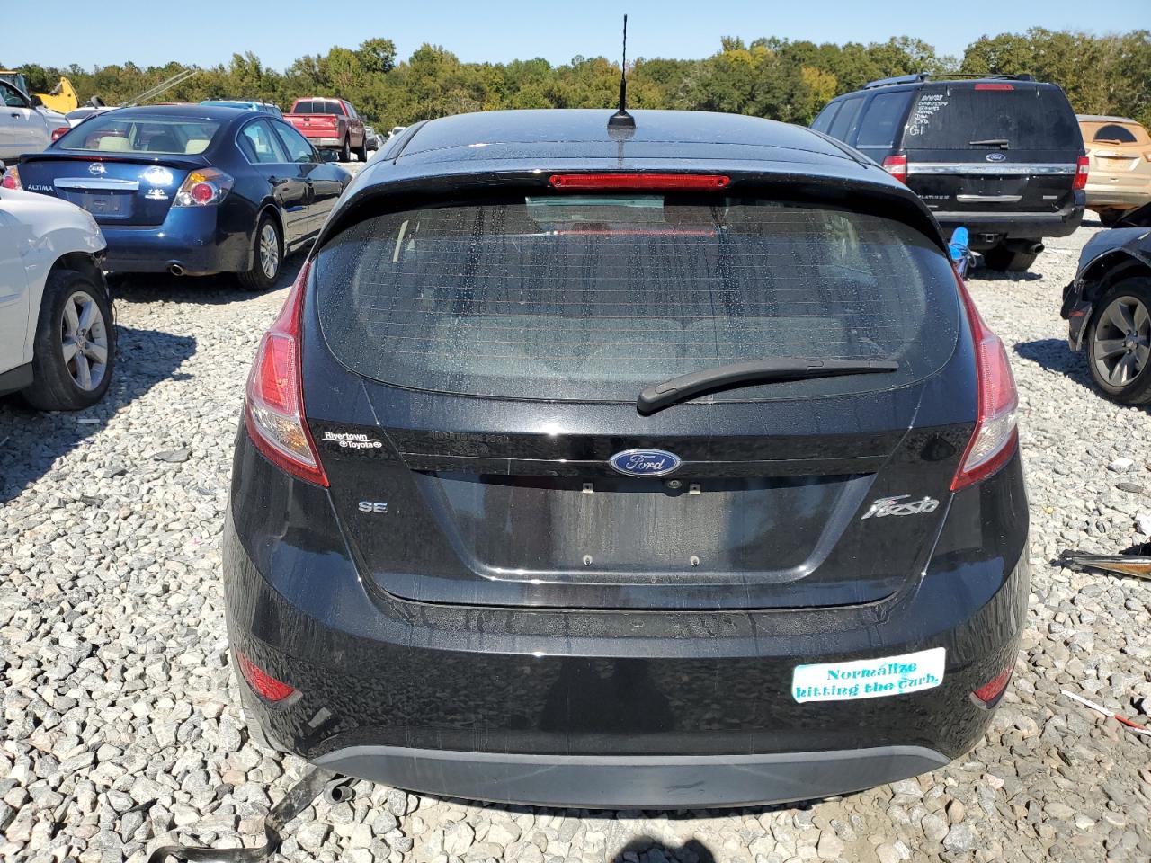 2018 Ford Fiesta Se VIN: 3FADP4EJ9JM101676 Lot: 76819824