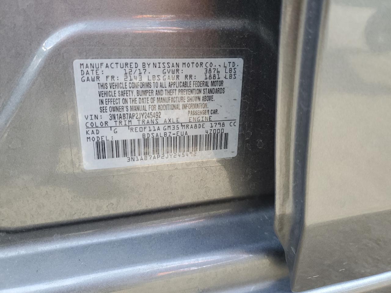 2018 Nissan Sentra - Image 12