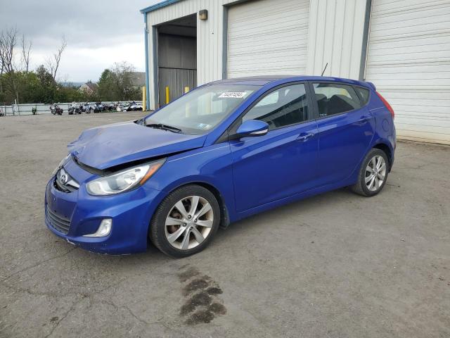  HYUNDAI ACCENT 2013 Синий
