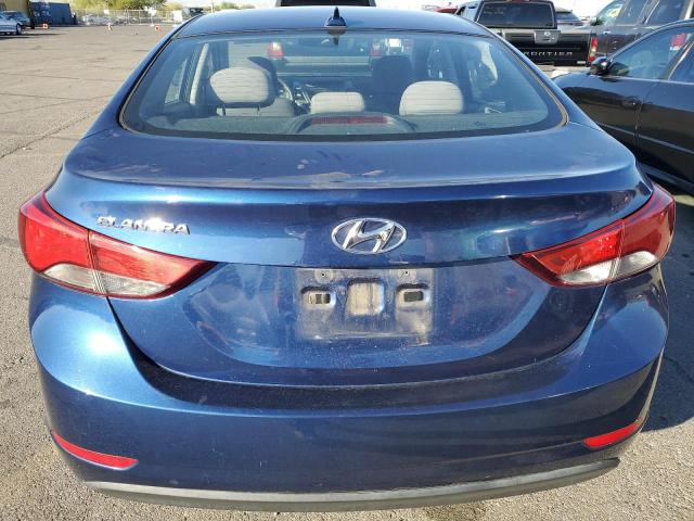  HYUNDAI ELANTRA 2016 Синий