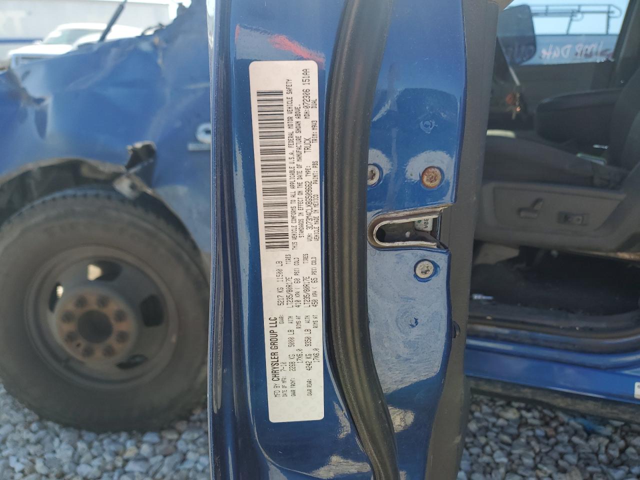 2011 Dodge Ram 3500 VIN: 3D73M4CLXBG509662 Lot: 74614594