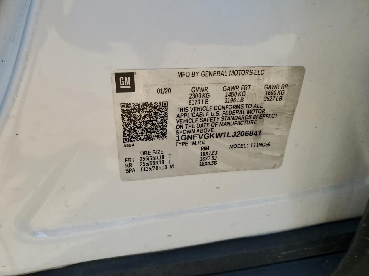 2020 Chevrolet Traverse - Image 13