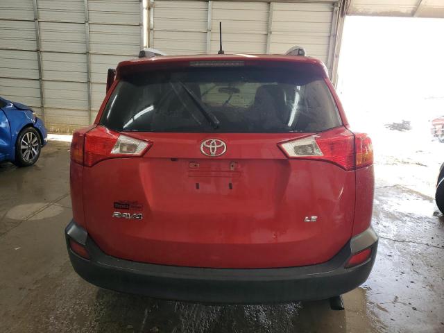  TOYOTA RAV4 2015 Красный