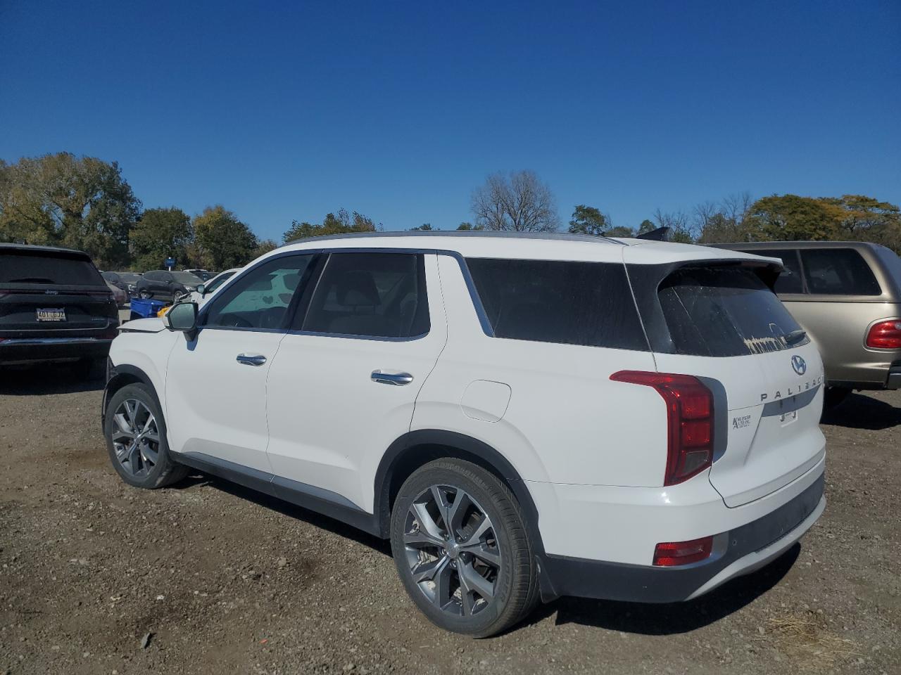 KM8R3DHE8MU284154 2021 Hyundai Palisade Sel