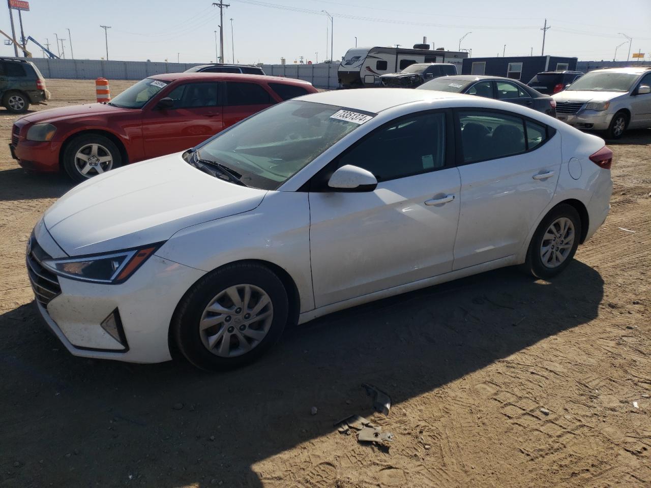 5NPD74LF9KH472272 2019 HYUNDAI ELANTRA - Image 1