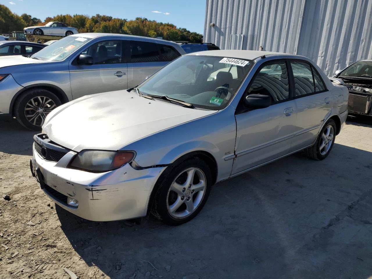 2001 Mazda Protege Lx VIN: JM1BJ225310415678 Lot: 75444624