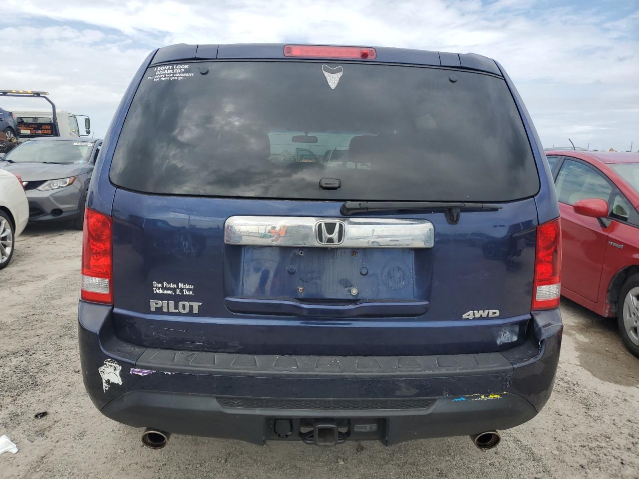 5FNYF4H46DB007283 2013 Honda Pilot Ex