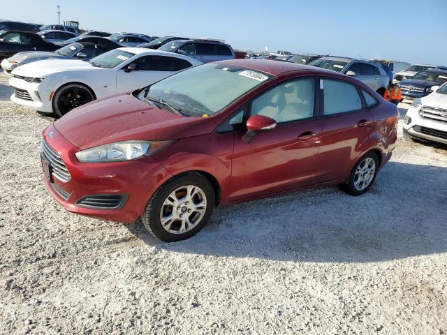  FORD FIESTA 2016 Красный