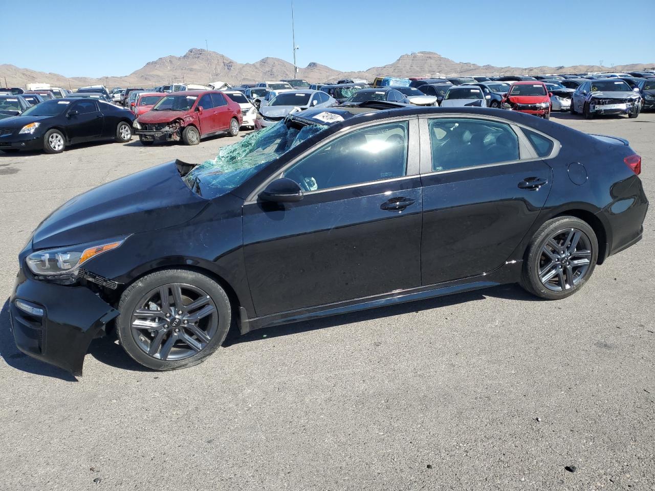 2021 Kia Forte Gt Line VIN: 3KPF34AD8ME278992 Lot: 77491844