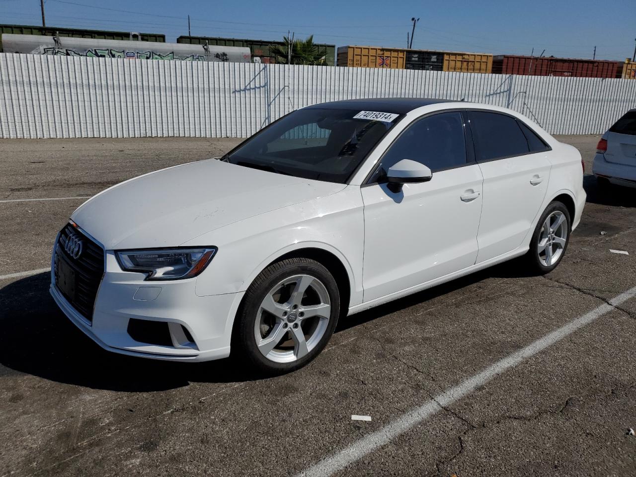 2019 Audi A3 Premium VIN: WAUAUGFF7K1009513 Lot: 74019314